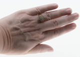 Marquise Sophistication - Vintage 14K Gold Natural Diamond Cluster Ring (VR977)