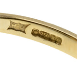 Dusty Rose - Estate Scottish 18K Gold Natural Pink Tourmaline & Diamond Cluster Ring (ER369)