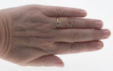 Simply Yes - Art Deco 14K Gold Natural 'Old European Cut' Diamond Solitaire Engagement Ring (ADR283)