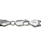 Nautical Adornment - Estate Italian Sterling Silver Mariner Link Bracelet (EB035)