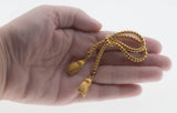French Napoleonic Revival - Vintage Retro Gold Plated Tassel Brooch (VBR309)