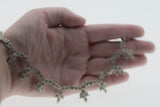 Night Of Glamour - Vintage Signed 'Sarah Coventry' Rhodium Plated Crystal Rhinestone Necklace (VN231)
