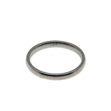 I Love You - Vintage 10K White Gold Wedding Band Ring (VR1042)