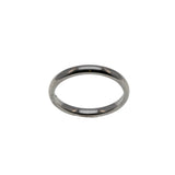 I Love You - Vintage 10K White Gold Wedding Band Ring (VR1042)