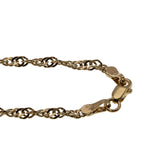 Adorn Me - Vintage 10K Gold Singapore Classic Chain Necklace (VN236)