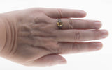 Hello Sunshine - Estate Sterling Silver Natural Citrine Filigree Ring (ER439)