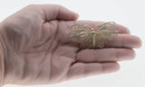 Take Flight - Art Deco 800 Silver Filigree Butterfly Brooch (ADBR010)