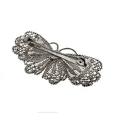 Take Flight - Art Deco 800 Silver Filigree Butterfly Brooch (ADBR010)