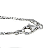 Indigo Jewel - Estate Sterling Silver Blue Sapphire & Pearl Pendant & Chain (EP060)