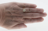 Light Show - Victorian Scottish 9K Rose Gold Natural Opal Filigree Coronet Ring (VICR155)