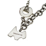 Tiffany & Company Replica - Estate Sterling Silver Plate 'New York Fifth Avenue' Toggle Necklace (EN029)