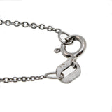 Green Elegance - Estate 14K White Gold Natural Peridot & Diamond Pendant & Chain (EP068)