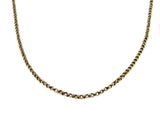 Golden Times - Victorian English 9K Gold Belcher Chain Necklace (VICN046)