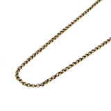 Golden Times - Victorian English 9K Gold Belcher Chain Necklace (VICN046)