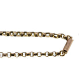 Golden Times - Victorian English 9K Gold Belcher Chain Necklace (VICN046)