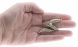 First Bloom - Vintage Signed 'J.J Jonette' Silver & Gold Plated Pearl Brooch (VBR241)