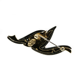 First Bloom - Vintage Signed 'J.J Jonette' Silver & Gold Plated Pearl Brooch (VBR241)