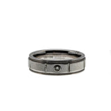 Distinction - Estate Triton Tungsten Diamond Gents Wedding Band Ring (ER335)