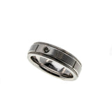 Distinction - Estate Triton Tungsten Diamond Gents Wedding Band Ring (ER335)