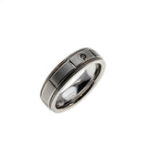 Distinction - Estate Triton Tungsten Diamond Gents Wedding Band Ring (ER335)
