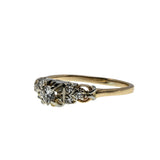 Simply Engaging - Vintage 14K Gold Natural Diamond Engagement Ring (VR941)