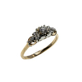 Simply Engaging - Vintage 14K Gold Natural Diamond Engagement Ring (VR941)
