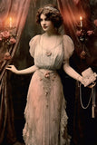 Antique Must Have - Edwardian 10K Rose Gold Belcher Chain (EDN026)