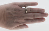 On This Day - Estate 10K White Gold Diamond Gents Wedding Band (ER273)