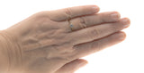 Everlasting Promise - Vintage 18K Diamond Solitaire Cathedral Ring (VR296)