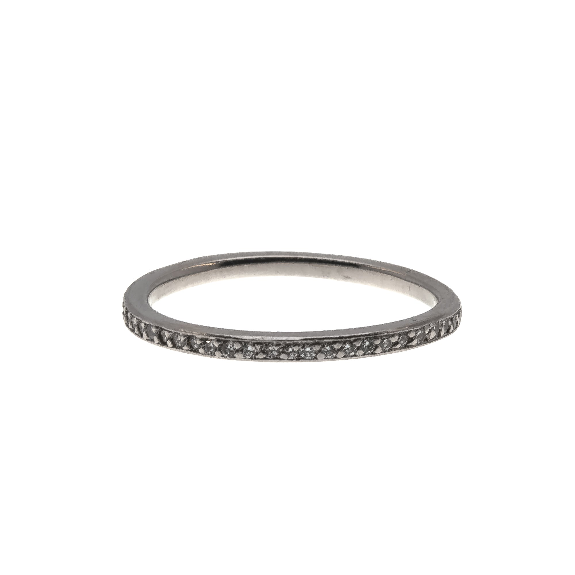 Ode To Hollywood  -  Vintage Platinum Diamond 'Neil Lane' Eternity Ring (VR448)