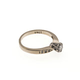 It Is Yours - Vintage 18K Diamond Solitaire Ring