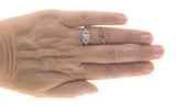 Jewel Of Colour - Estate Sterling Silver Opal Ornate Ring  (ER114)