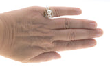 Sea Spray -  Vintage 14K Gold Cultured Pearl Ring (VR564)