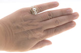 Sea Spray -  Vintage 14K Gold Cultured Pearl Ring (VR564)