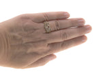 Love You To Death - Vintage 9K Gold Ruby & Seed Pearl Poison Locket Ring (VR504)