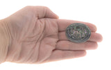 Sea Opal - Vintage Sterling Silver Abalone Brooch (VBR018)