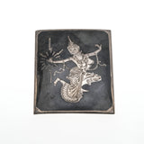 Niello Treasure - Vintage Sterling Silver Siam Brooch (VBR016)