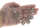 Anemone Delight -  Vintage Birks Sterling Silver Floral necklace (VN072)
