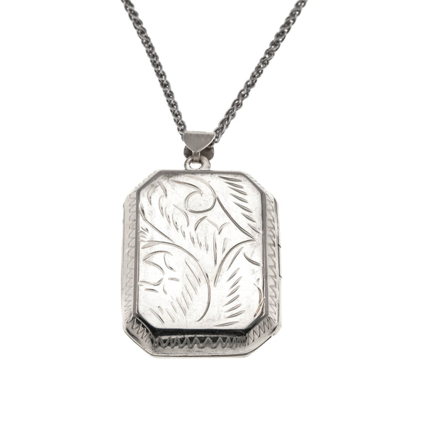 Chamber Of Sentiment - Vintage Sterling Silver Engraved