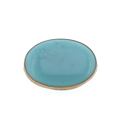 Daydream - Edwardian Gold Fill Turquoise Paste Brooch (EDBR003)