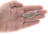 Sparkling Elegance - Vintage Marcel Boucher Silver Toned Crystal Brooch (VBR089)