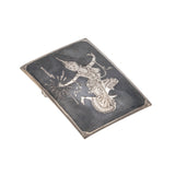 Niello Treasure - Vintage Sterling Silver Siam Brooch (VBR016)