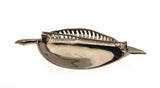 Leather & Gold - Vintage Marcel Boucher Gold Tone Leaf Brooch (VBR150)