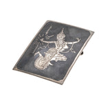 Niello Treasure - Vintage Sterling Silver Siam Brooch (VBR016)