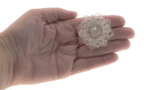 Flower Delicacy - Art Deco 900 European Silver Floral Filigree Brooch (ADBR006)