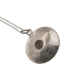 Olé  -  Vintage Sterling Silver Sombrero Hat Pendant & Chain (VP097)