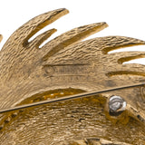 Golden Feather - Vintage Marcel Boucher Feather Brooch (VBR092)