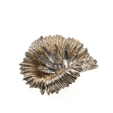 Sparkling Flower - Vintage Signed 'Avon' Of Belleville  (By Marcel Boucher) Gold Plated  Austrian Swarovski Marquise Crystal Brooch (VBR110)