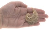 Golden Feather - Vintage Marcel Boucher Feather Brooch (VBR092)