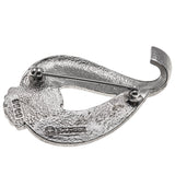 Shell & Scroll - Vintage Marcel Boucher Signed Brooch (VBR071)
